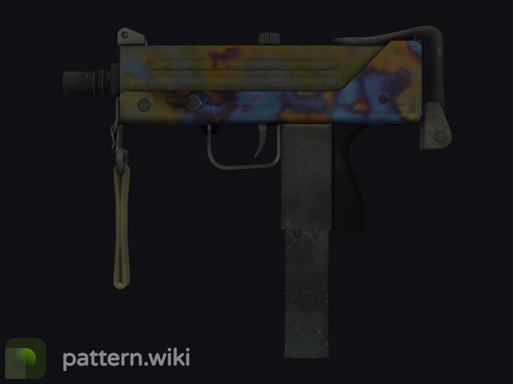 MAC-10 Case Hardened seed 536