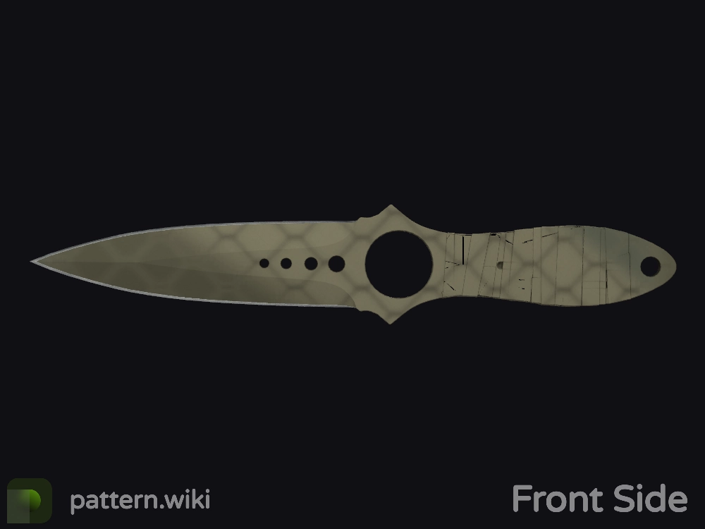 Skeleton Knife Safari Mesh seed 406