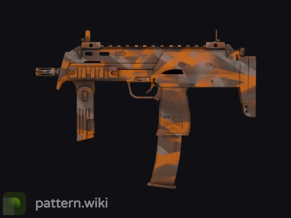 MP7 Orange Peel seed 521