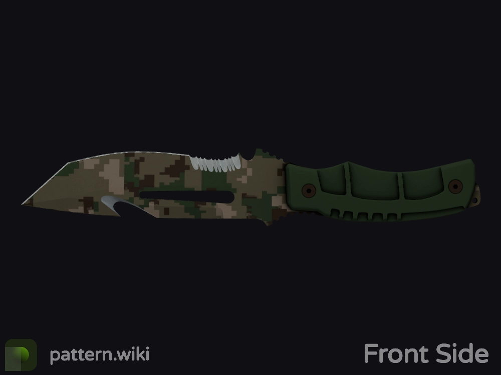 Survival Knife Forest DDPAT seed 378