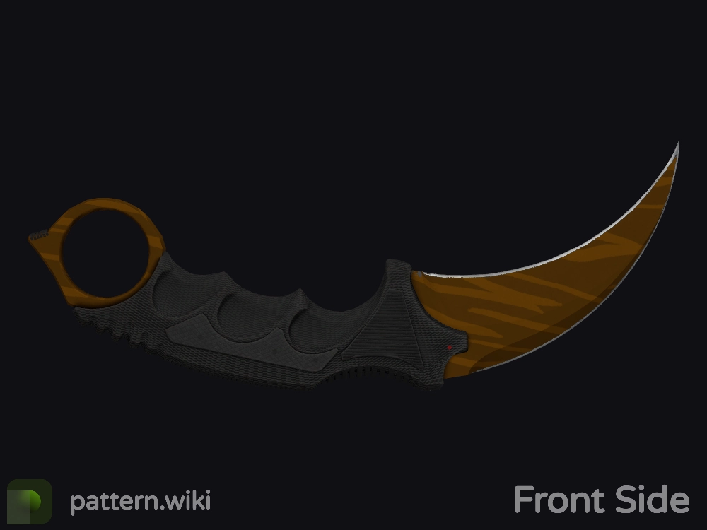 Karambit Tiger Tooth seed 584