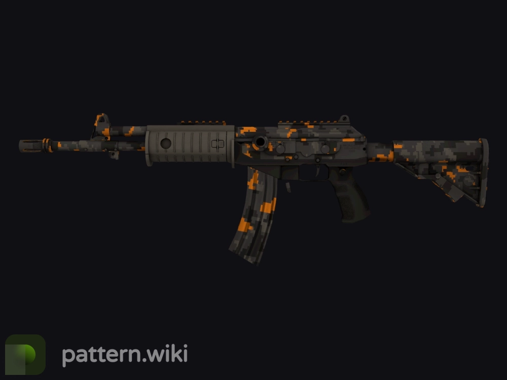 Galil AR Orange DDPAT seed 727