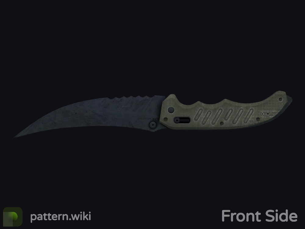 Flip Knife Blue Steel seed 144