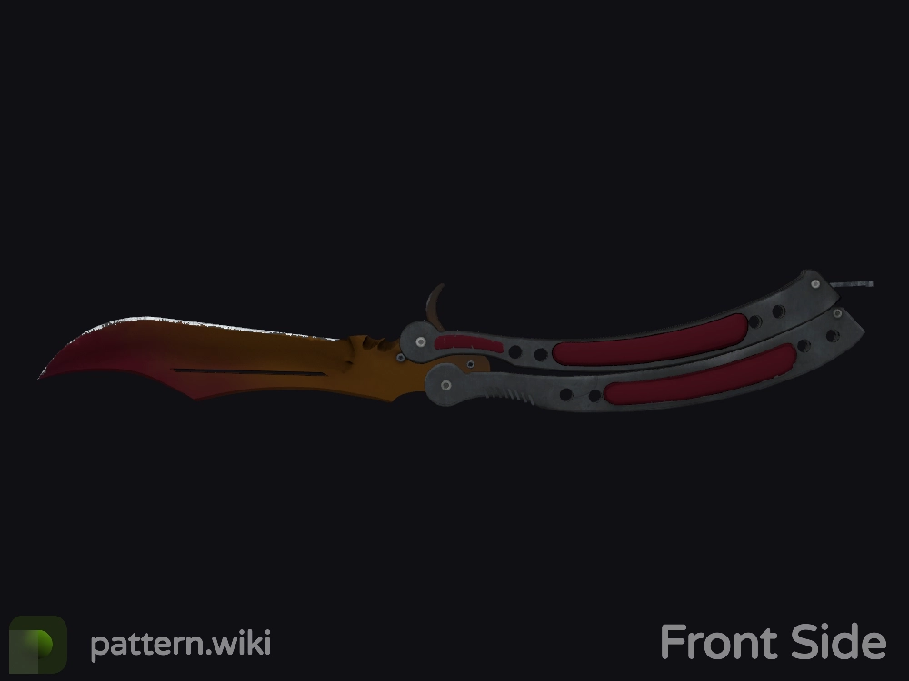 Butterfly Knife Fade seed 284