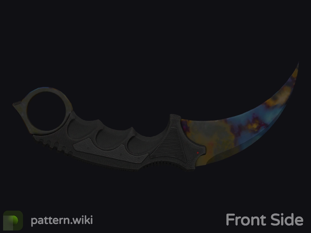 Karambit Case Hardened seed 618