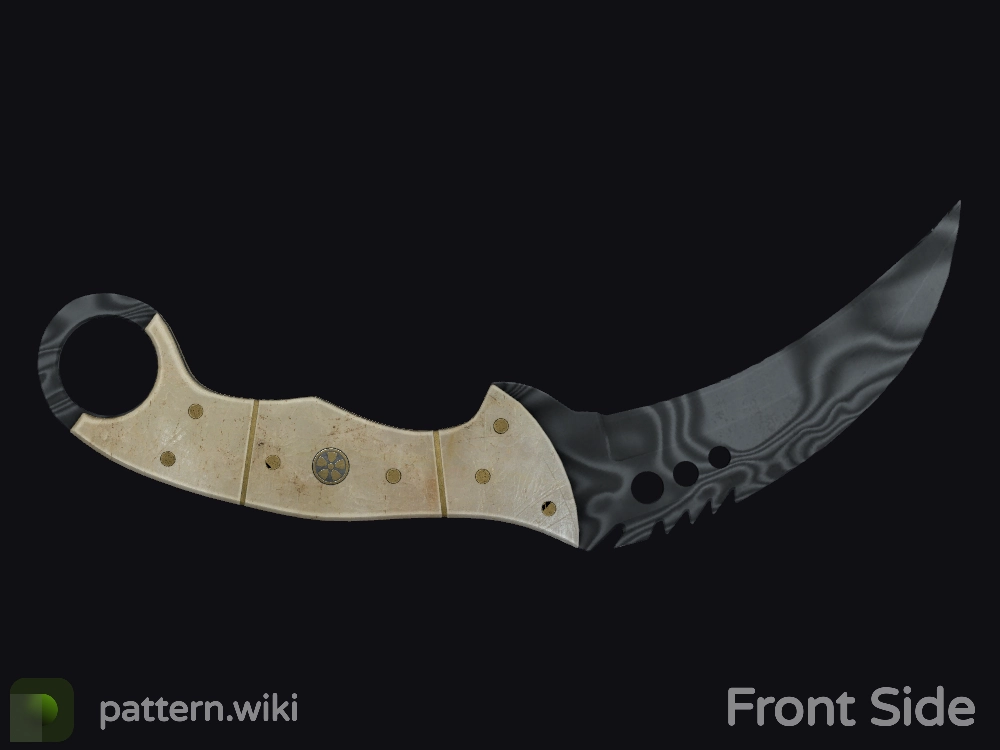 Talon Knife Damascus Steel seed 411