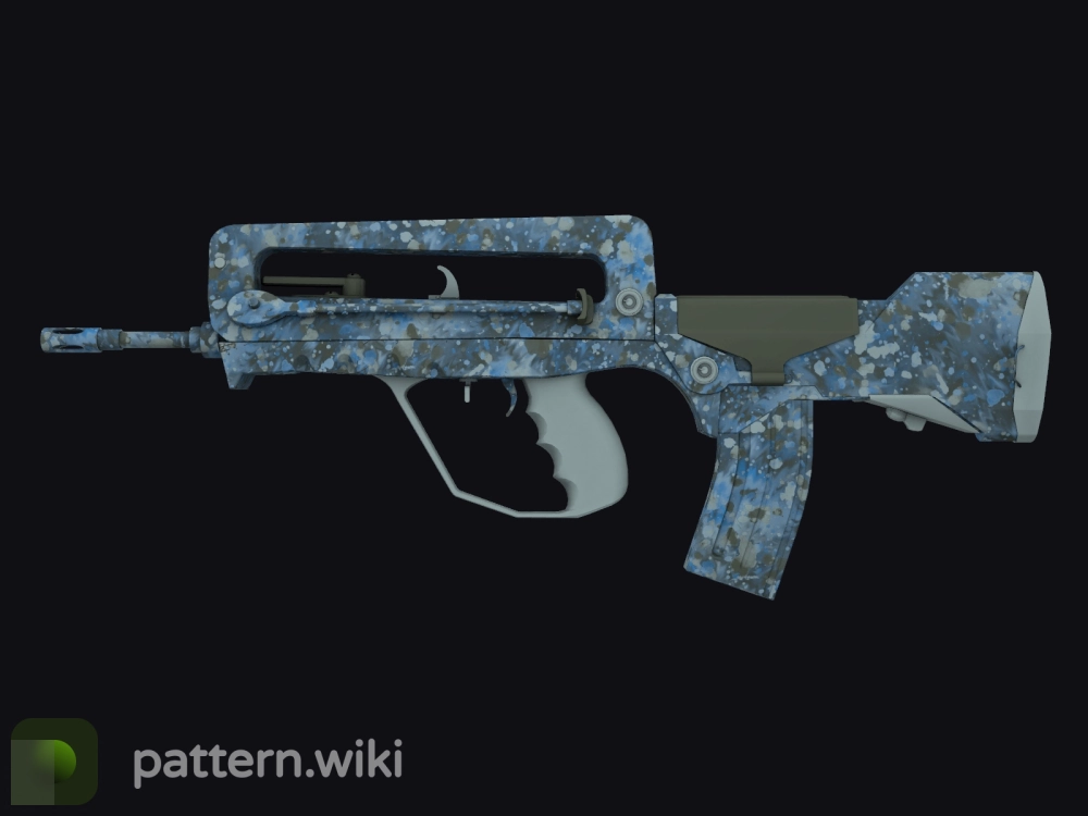 FAMAS Cyanospatter seed 853