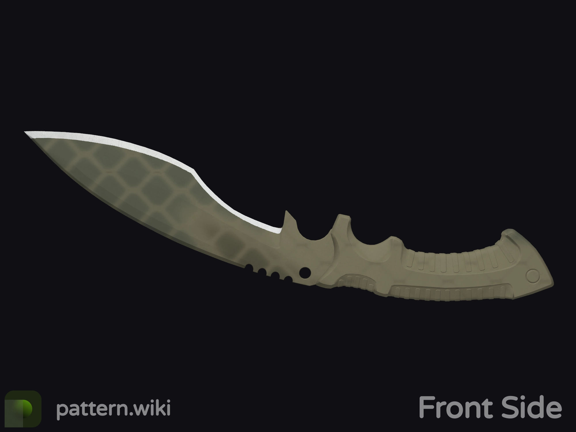 Kukri Knife Safari Mesh seed 877