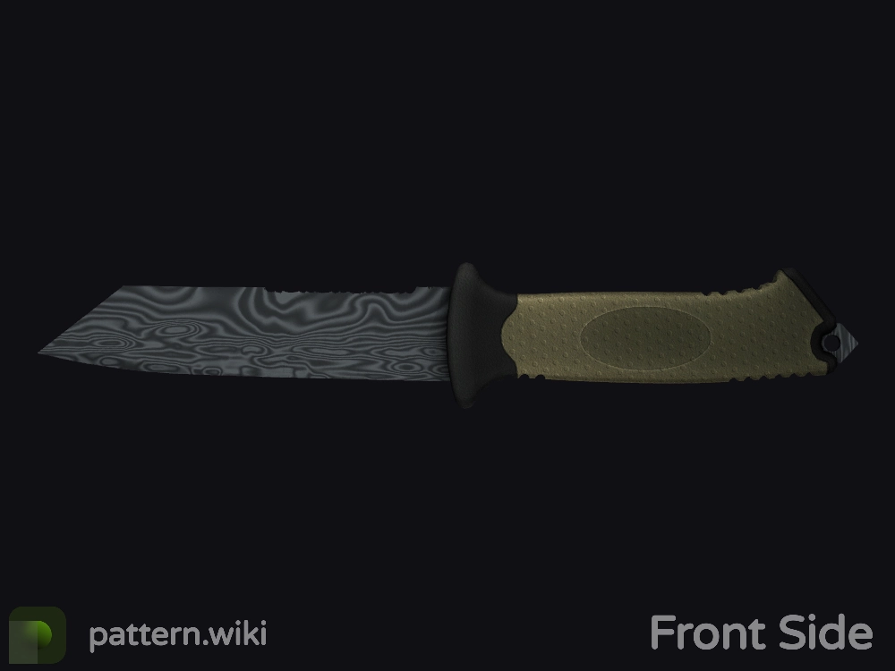 Ursus Knife Damascus Steel seed 510