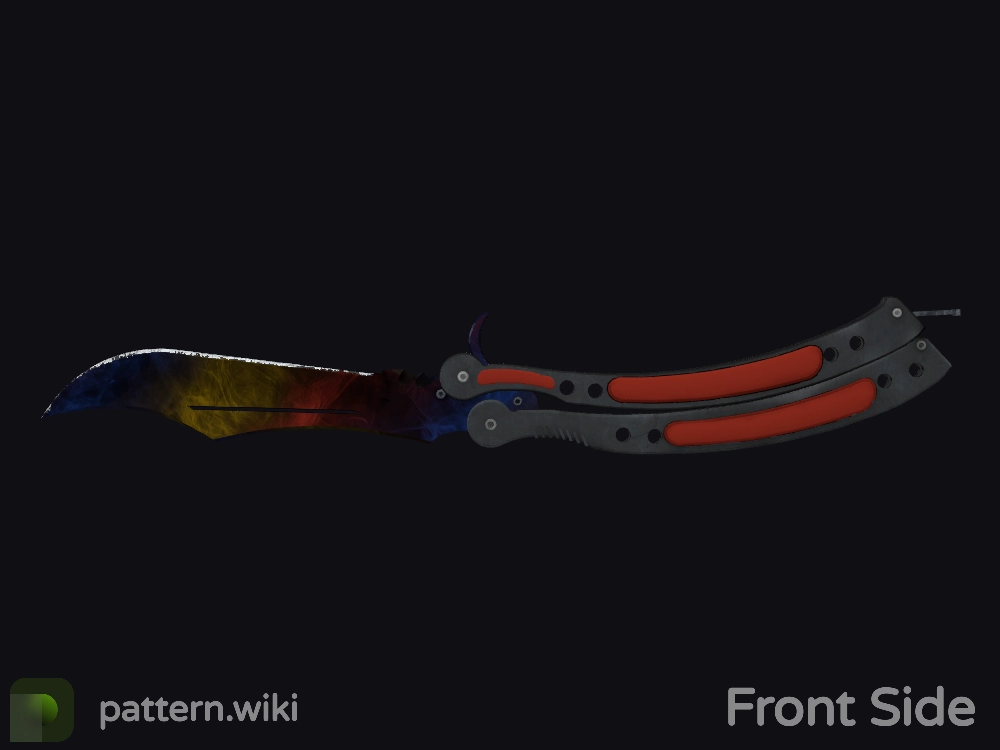 Butterfly Knife Marble Fade seed 981