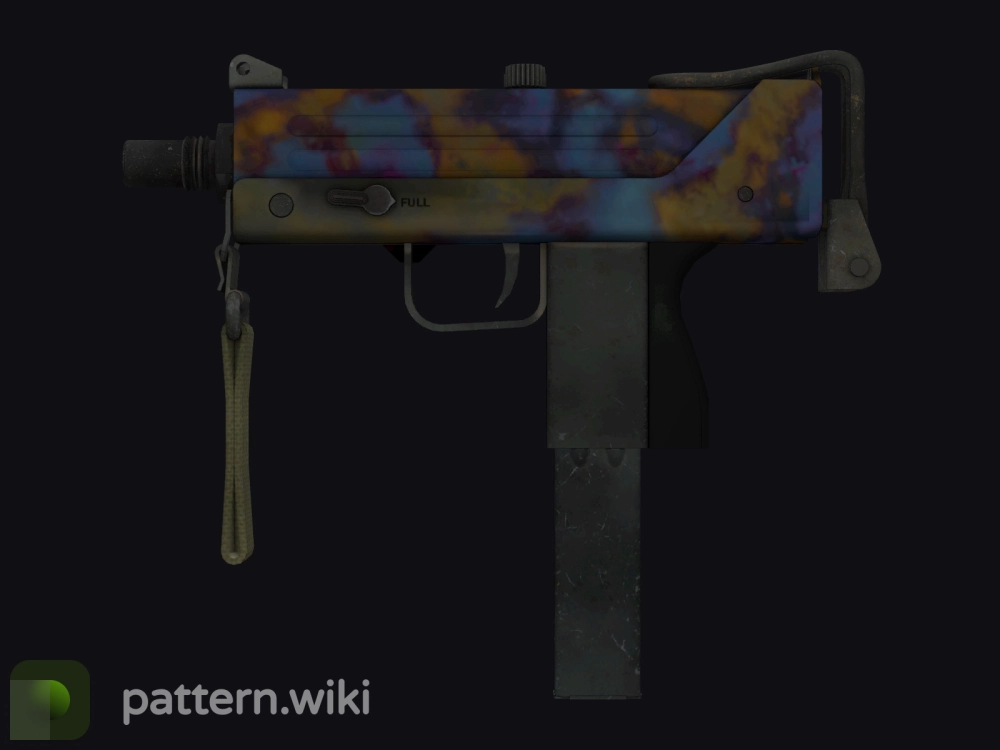 MAC-10 Case Hardened seed 486