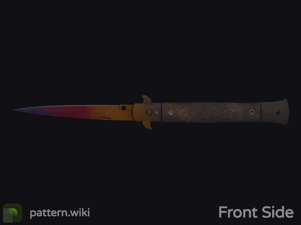 Stiletto Knife Fade seed 184