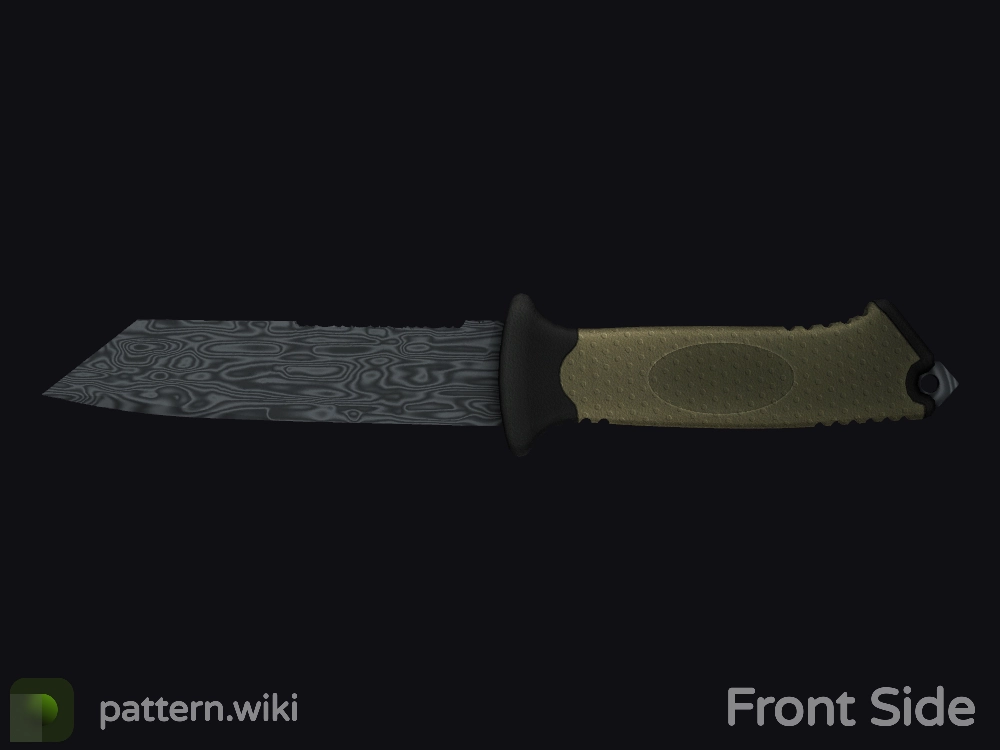 Ursus Knife Damascus Steel seed 998