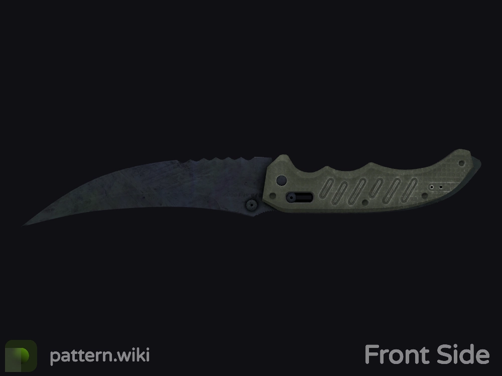 Flip Knife Blue Steel seed 635