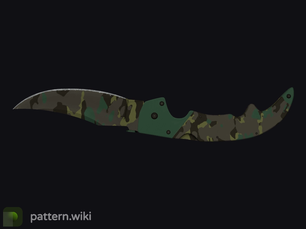 Falchion Knife Boreal Forest seed 121