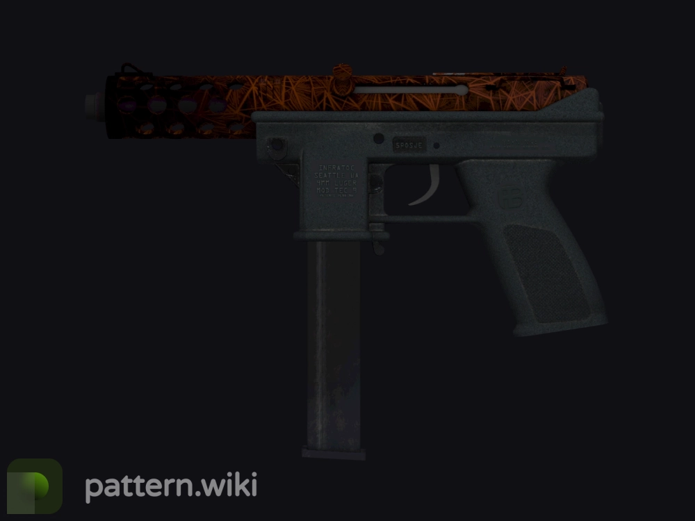 Tec-9 Red Quartz seed 465