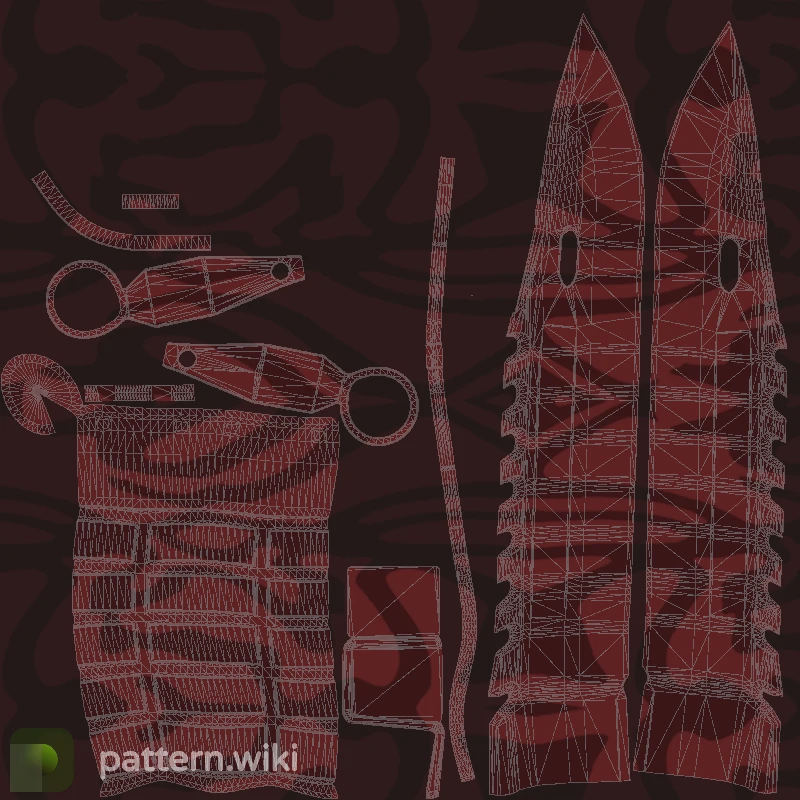 M9 Bayonet Slaughter seed 296 pattern template