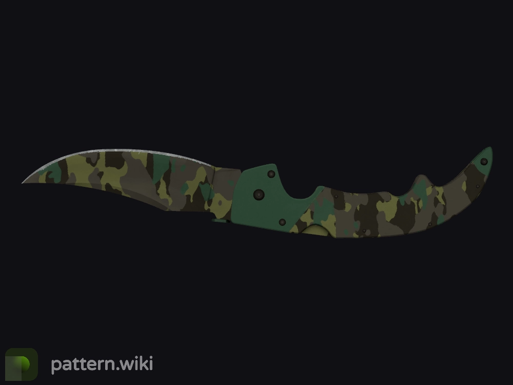 Falchion Knife Boreal Forest seed 870