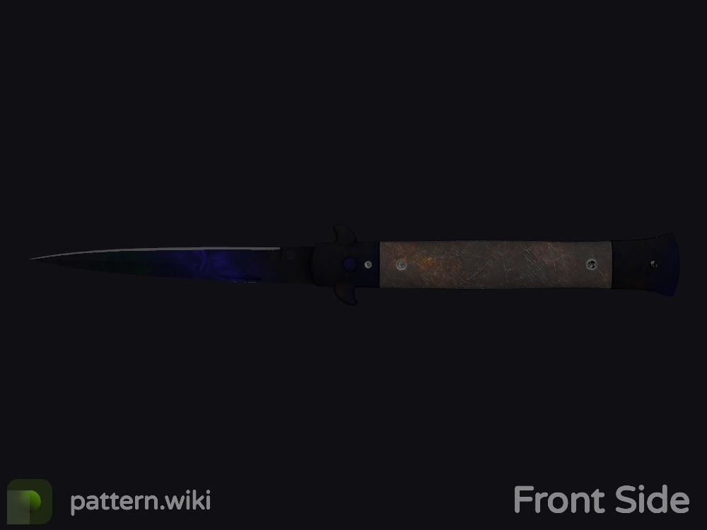 Stiletto Knife Doppler seed 622