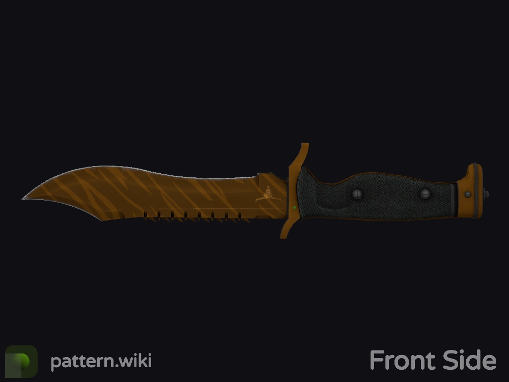 Bowie Knife Tiger Tooth seed 157