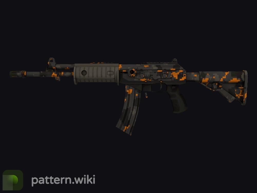 Galil AR Orange DDPAT seed 962