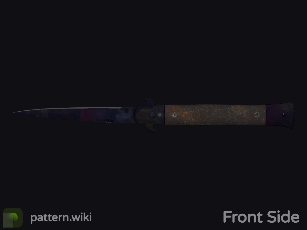 Stiletto Knife Doppler seed 658