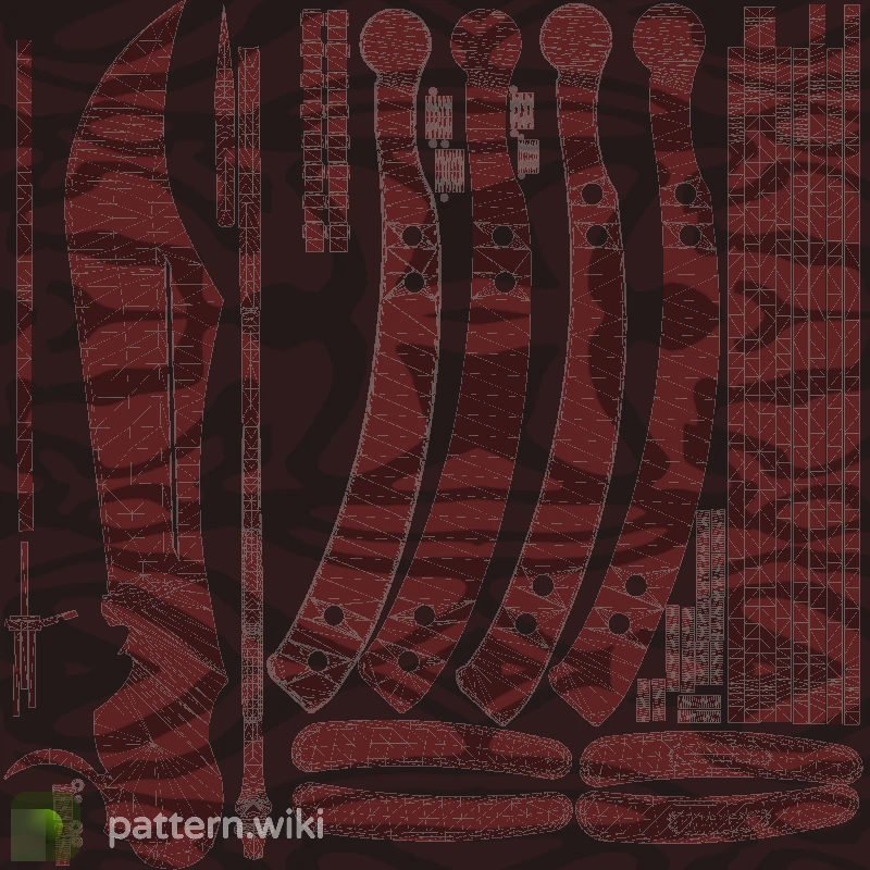 Butterfly Knife Slaughter seed 440 pattern template