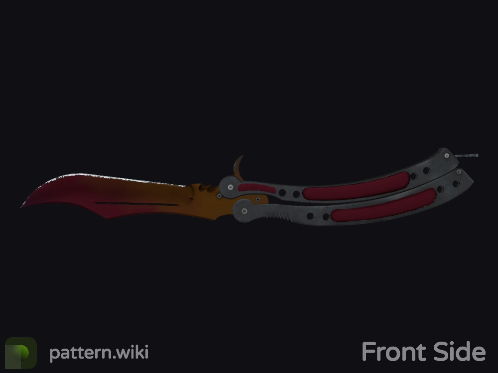 Butterfly Knife Fade seed 581