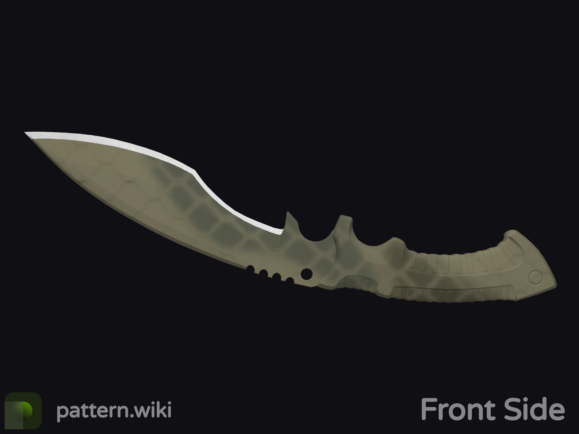 Kukri Knife Safari Mesh seed 426