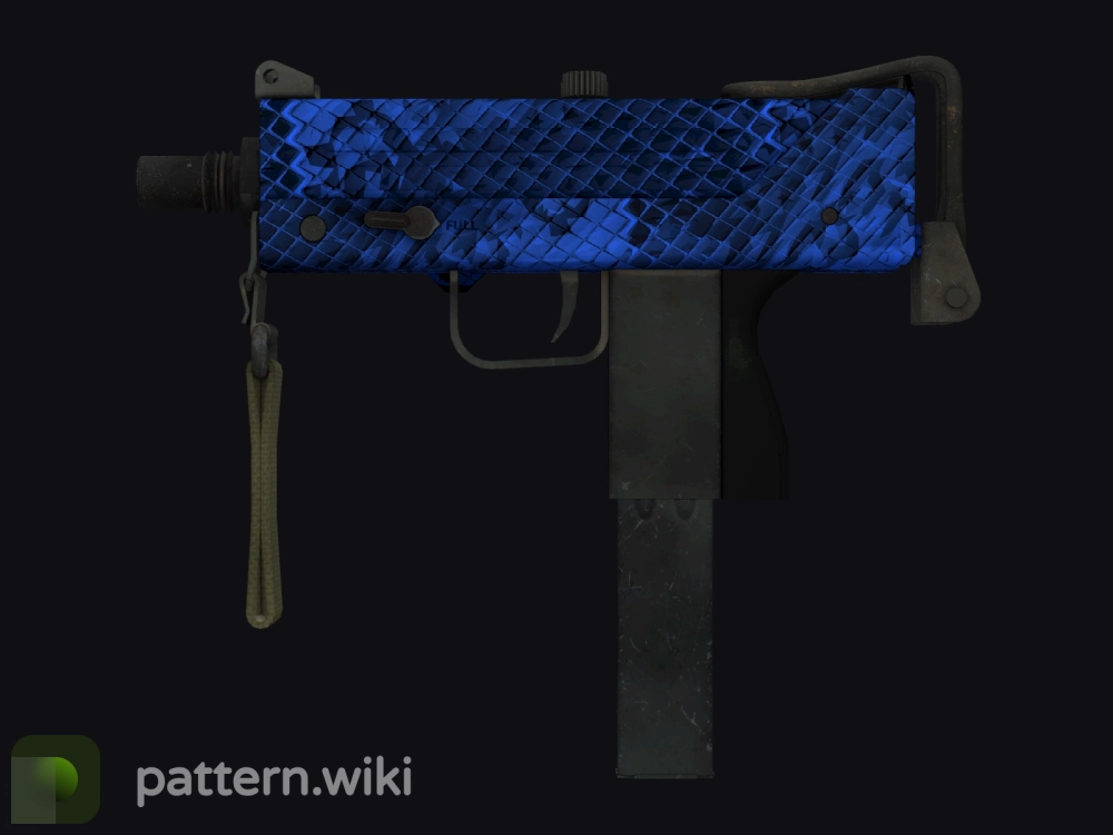 MAC-10 Lapis Gator seed 34