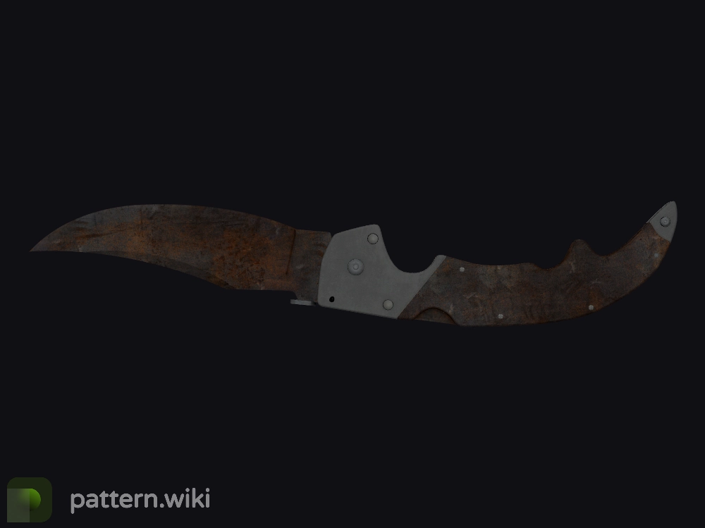 Falchion Knife Rust Coat seed 843