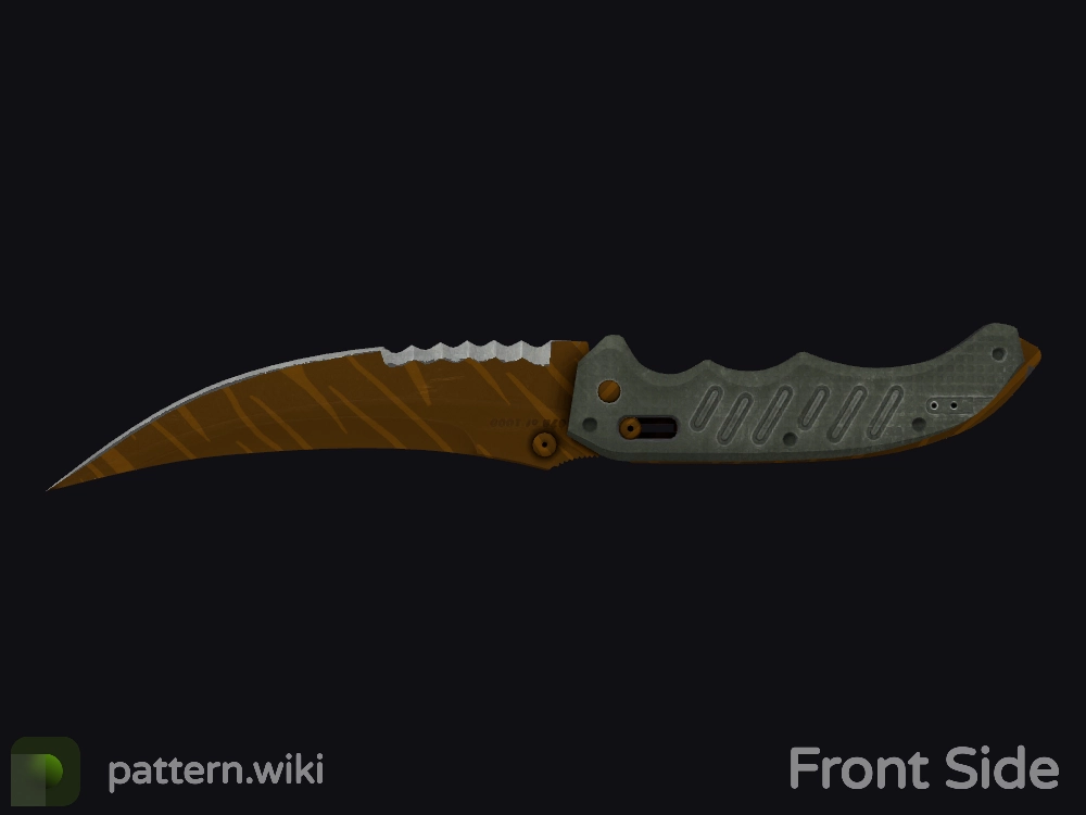 Flip Knife Tiger Tooth seed 539