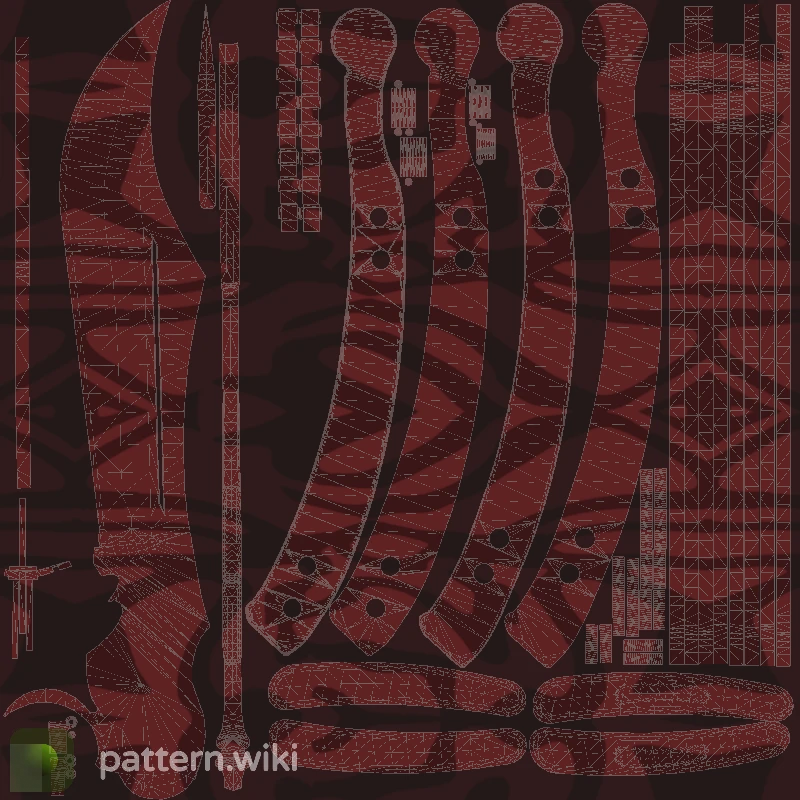 Butterfly Knife Slaughter seed 508 pattern template