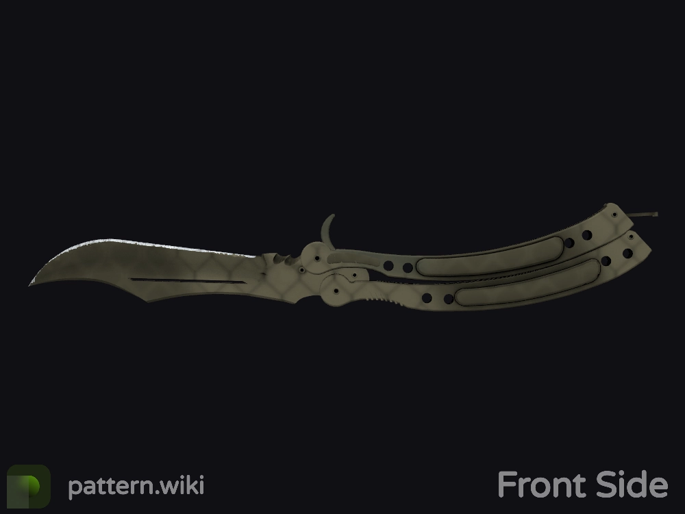 Butterfly Knife Safari Mesh seed 622