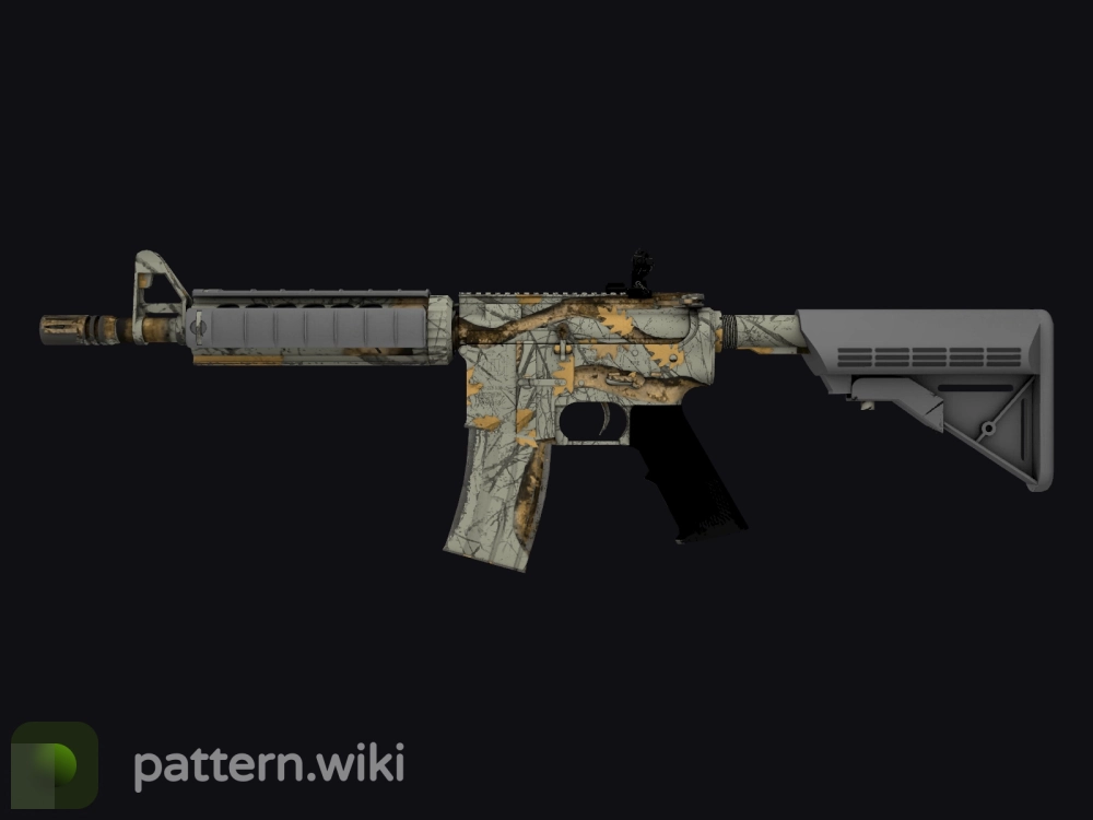 M4A4 Modern Hunter seed 66