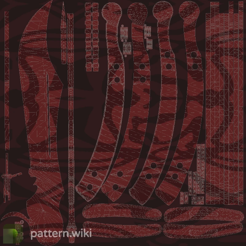 Butterfly Knife Slaughter seed 593 pattern template