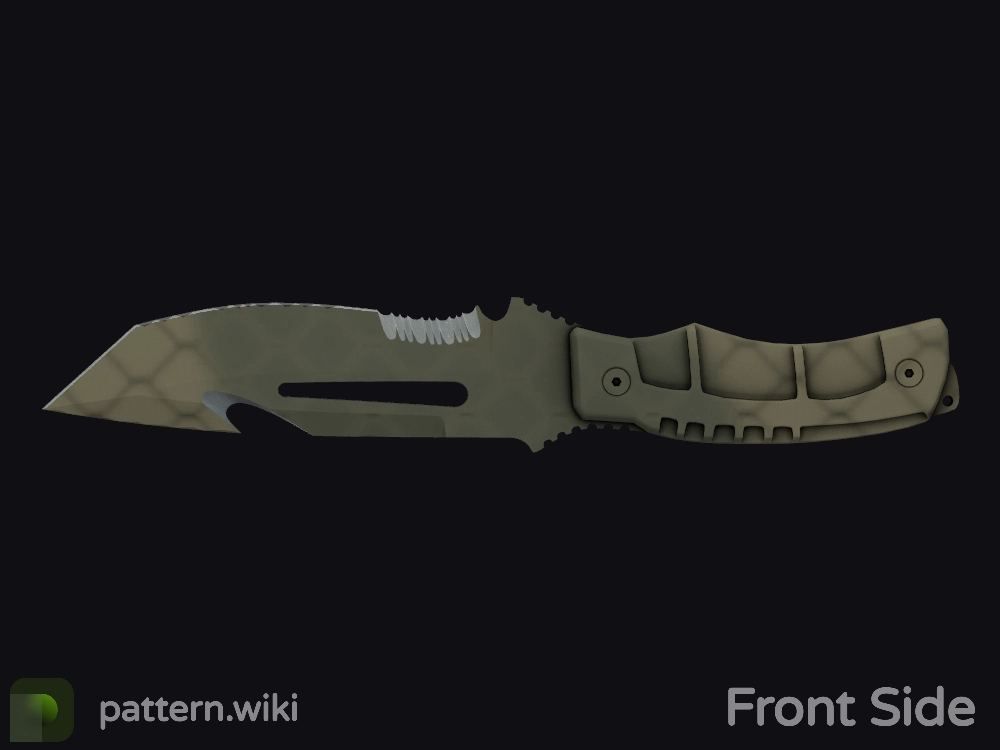 Survival Knife Safari Mesh seed 2