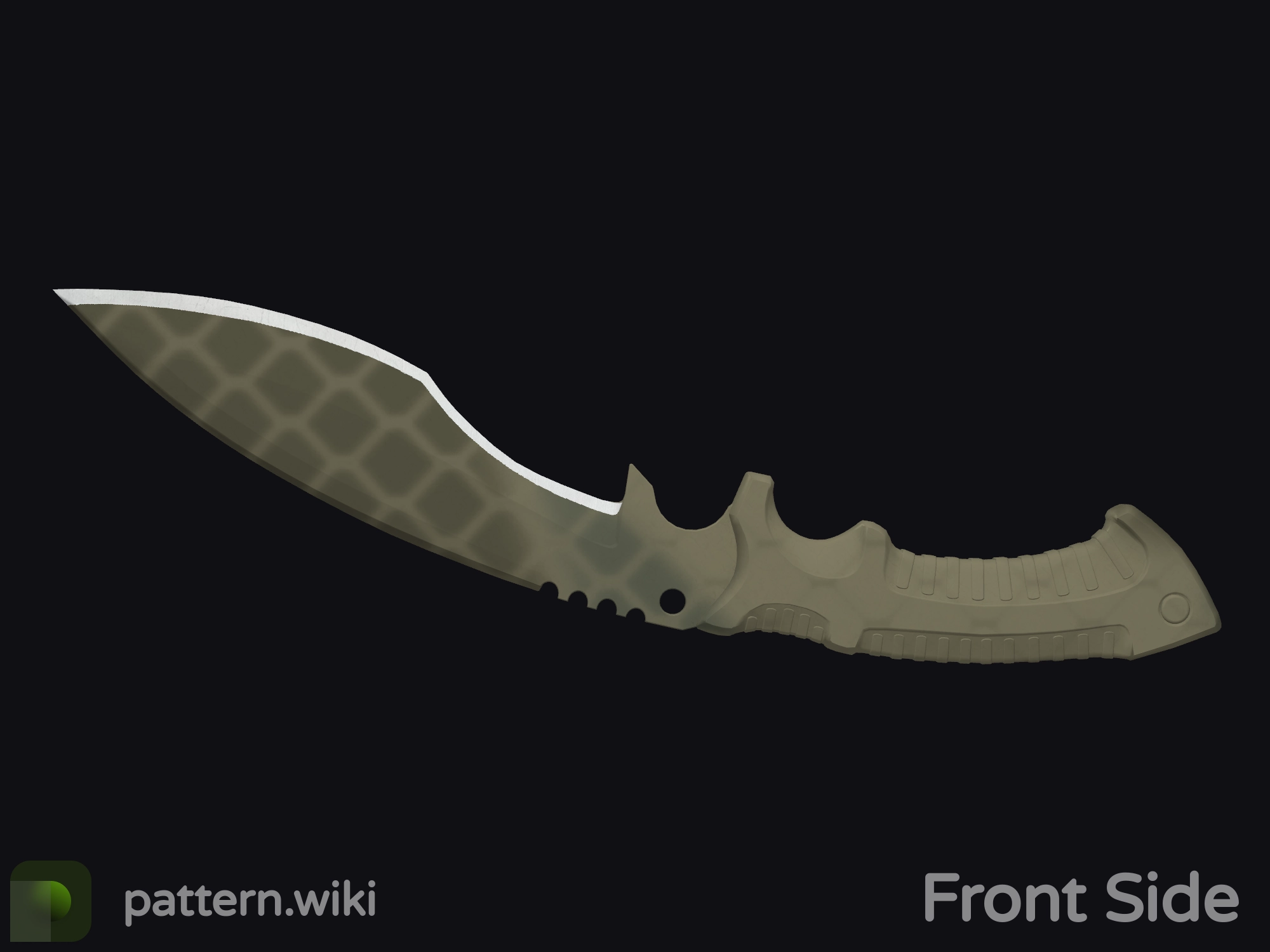 Kukri Knife Safari Mesh seed 183