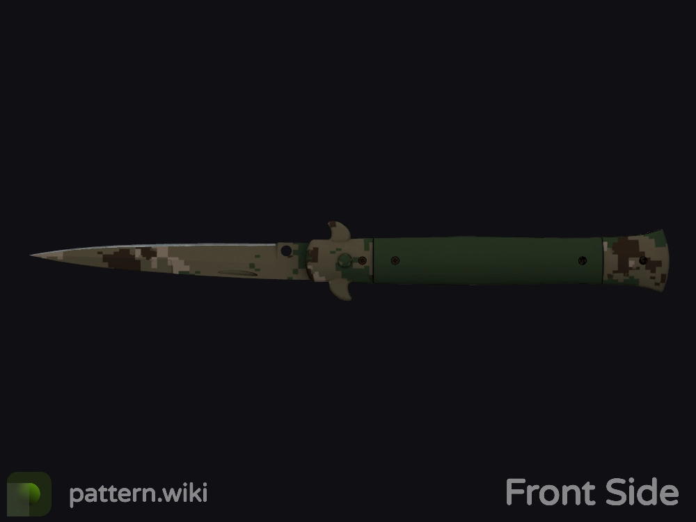 Stiletto Knife Forest DDPAT seed 615