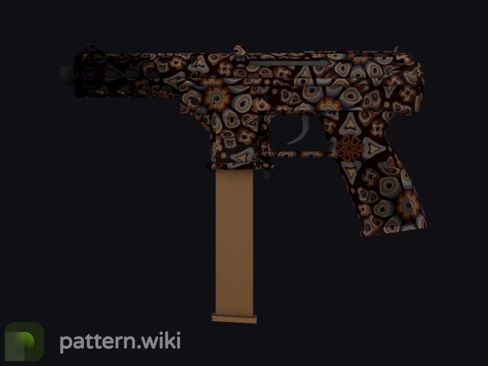 Tec-9 Orange Murano seed 777