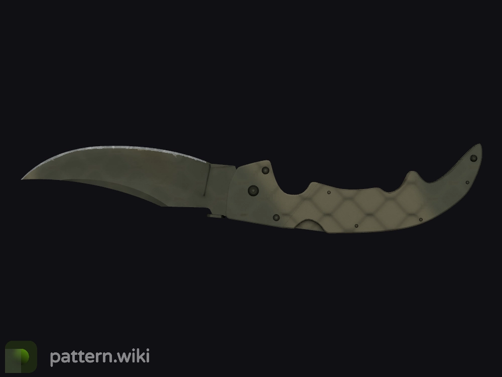 Falchion Knife Safari Mesh seed 973