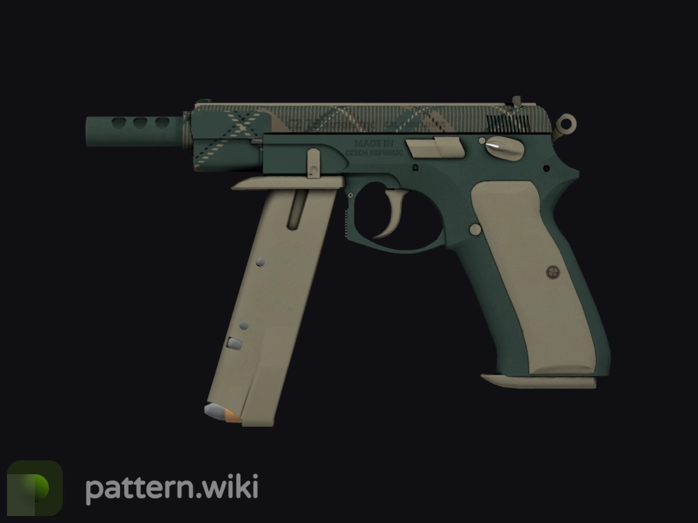 CZ75-Auto Green Plaid seed 590