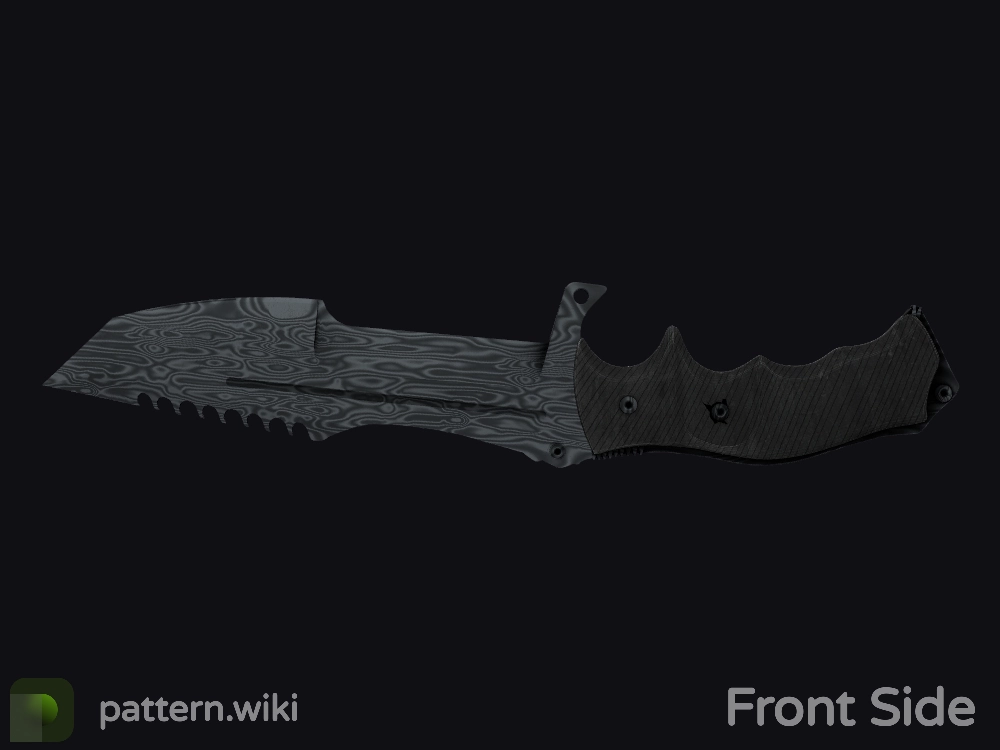 Huntsman Knife Damascus Steel seed 863