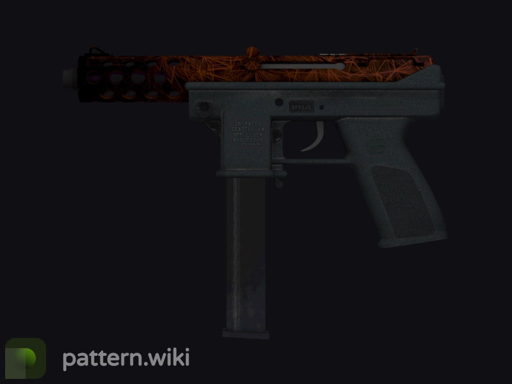 Tec-9 Red Quartz seed 141