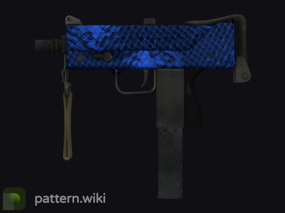 MAC-10 Lapis Gator seed 415