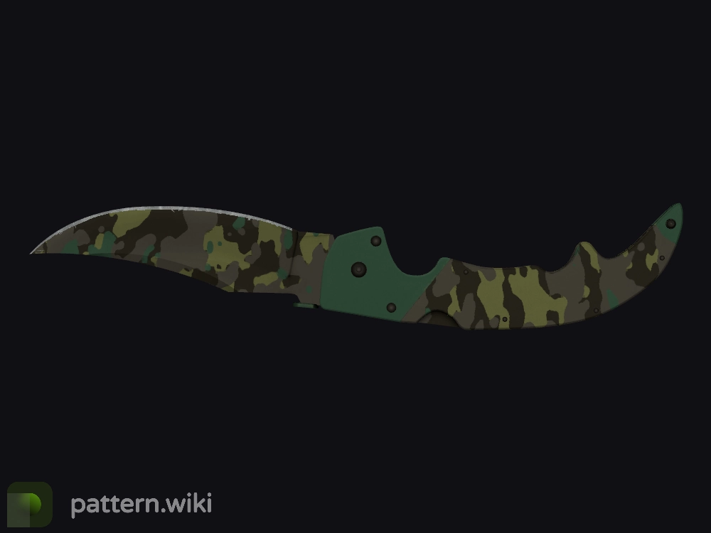 Falchion Knife Boreal Forest seed 380