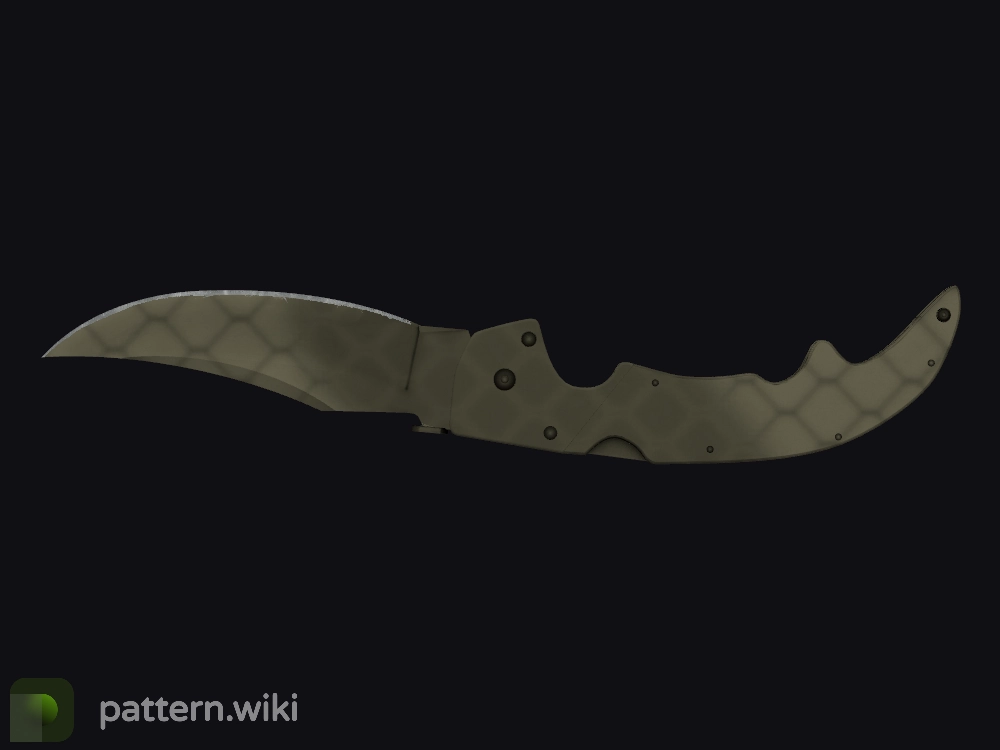 Falchion Knife Safari Mesh seed 383