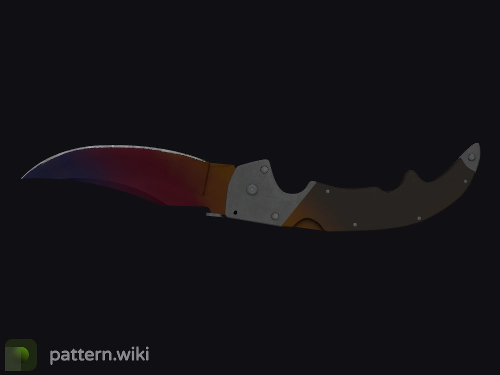 Falchion Knife Fade seed 583