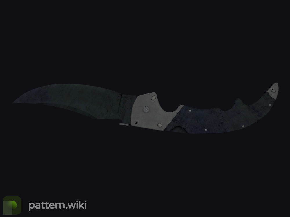 Falchion Knife Blue Steel seed 215