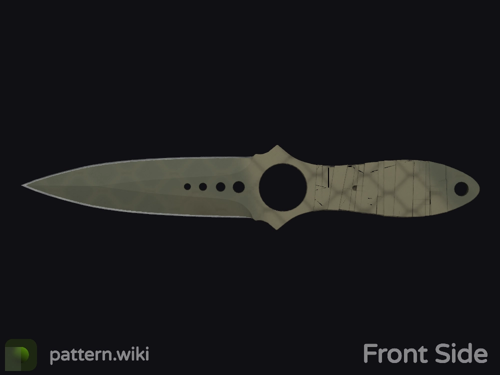 Skeleton Knife Safari Mesh seed 653